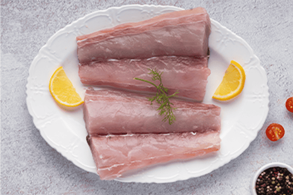 Surmai/Seer fish/Indo-Pacific King Mackerel Filate( Boneless)