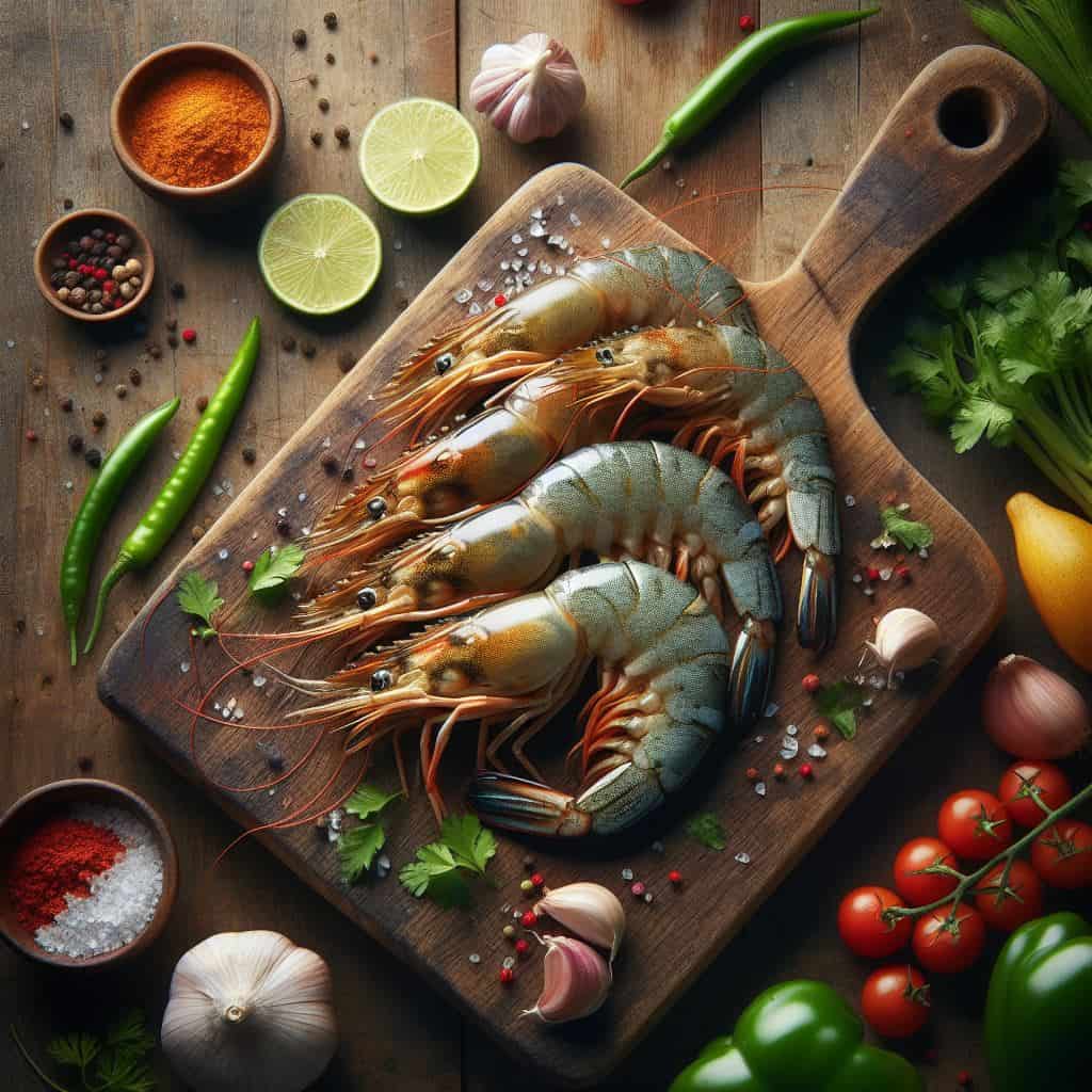 Indian Prawns / Venami / Vannamei / Jhinga / Chemmin