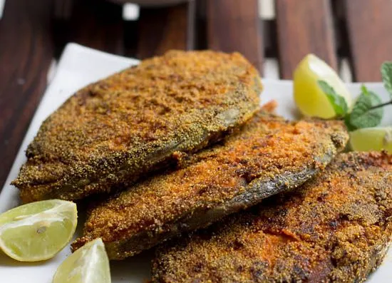 Masala Rava Surmai Fish Fry